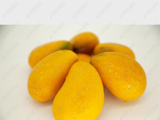 原创新鲜水果金黄色小芒果高清摄影图照片版权可商用