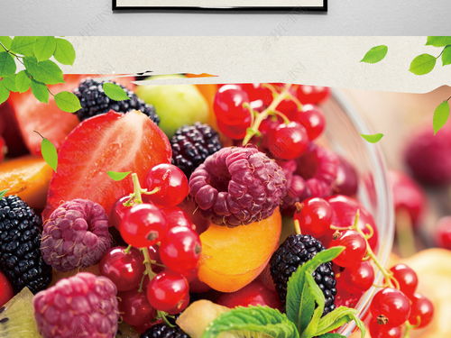 新鲜健康水果促销海报图片素材下载